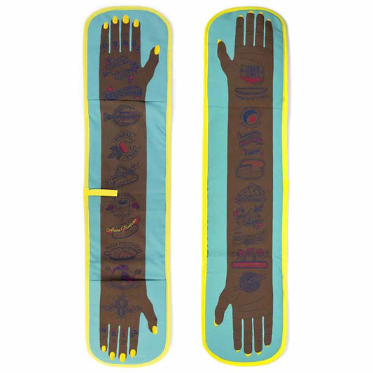 Unique Cotton Drill Double Oven Gloves | Grill Power