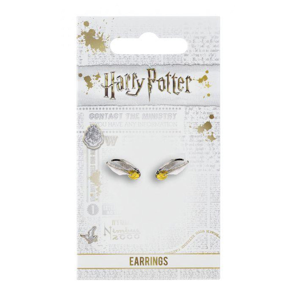 HARRY POTTER EARRINGS GOLDEN SNITCH