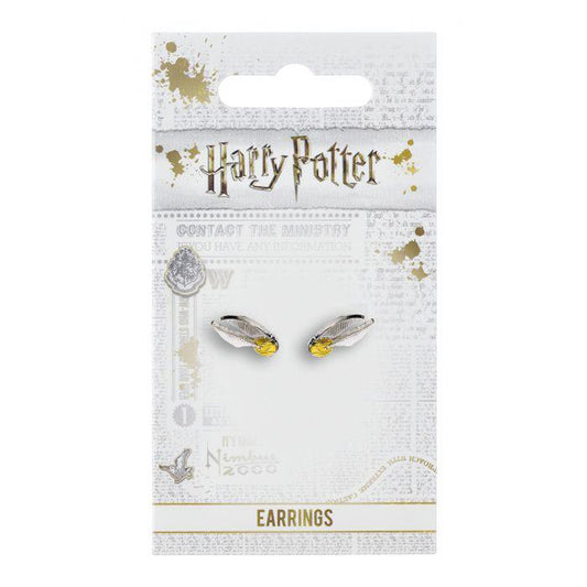HARRY POTTER EARRINGS GOLDEN SNITCH