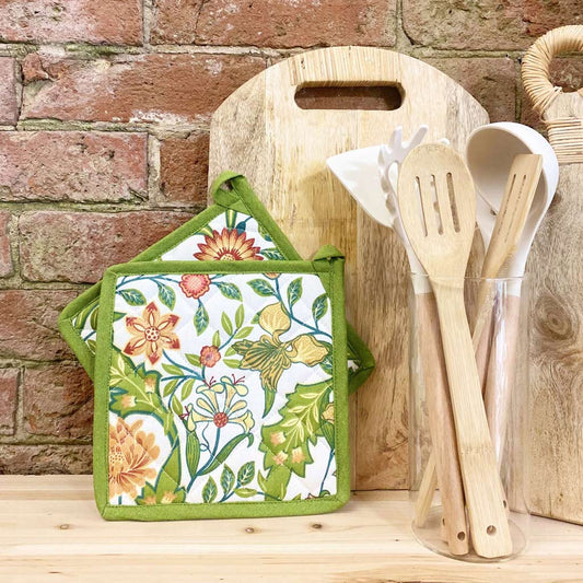 Temerity Jones Pack Of 2 Pot Holders | Floral