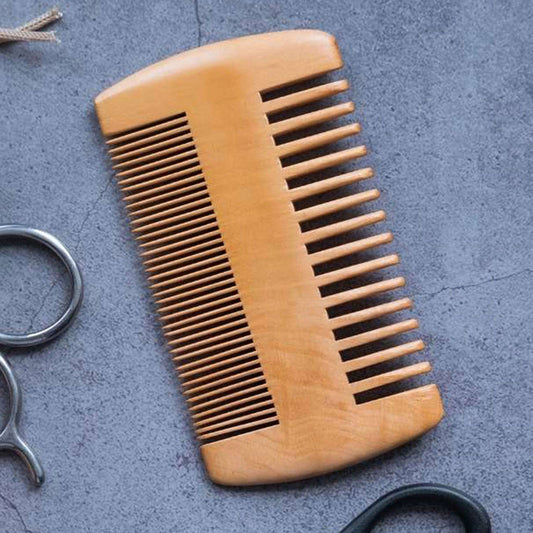 Organic Wooden Mens Beard Comb | Sustainable Grooming