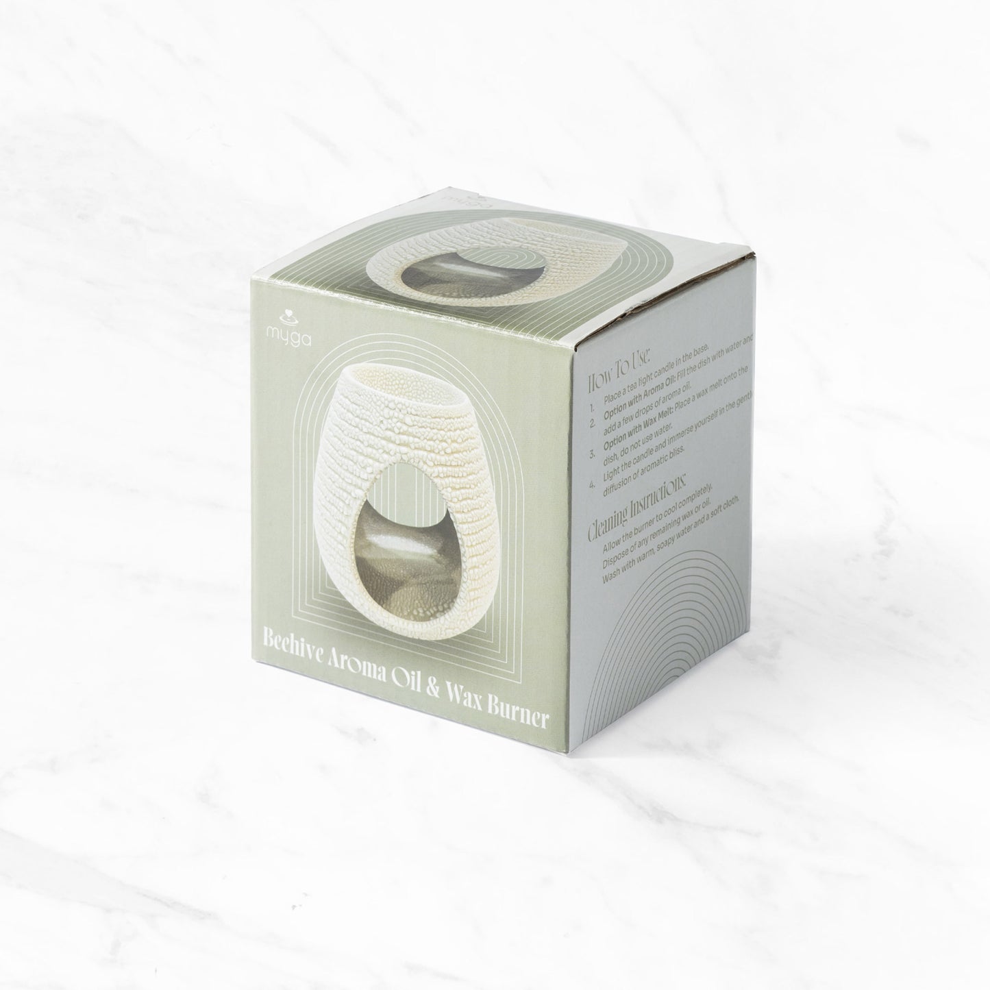 Beehive Ceramic Essential Oil & Wax Burner Gift | Cream
