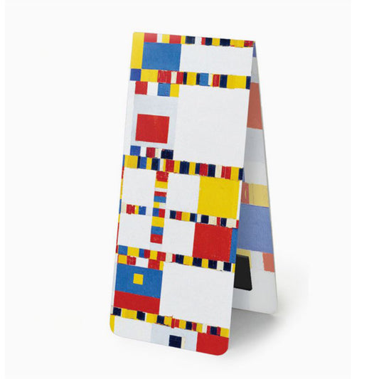 Mondrian Abstract Magnetic Bookmarks