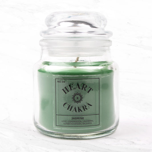 HEART CHAKRA SCENTED CANDLE JASMINE