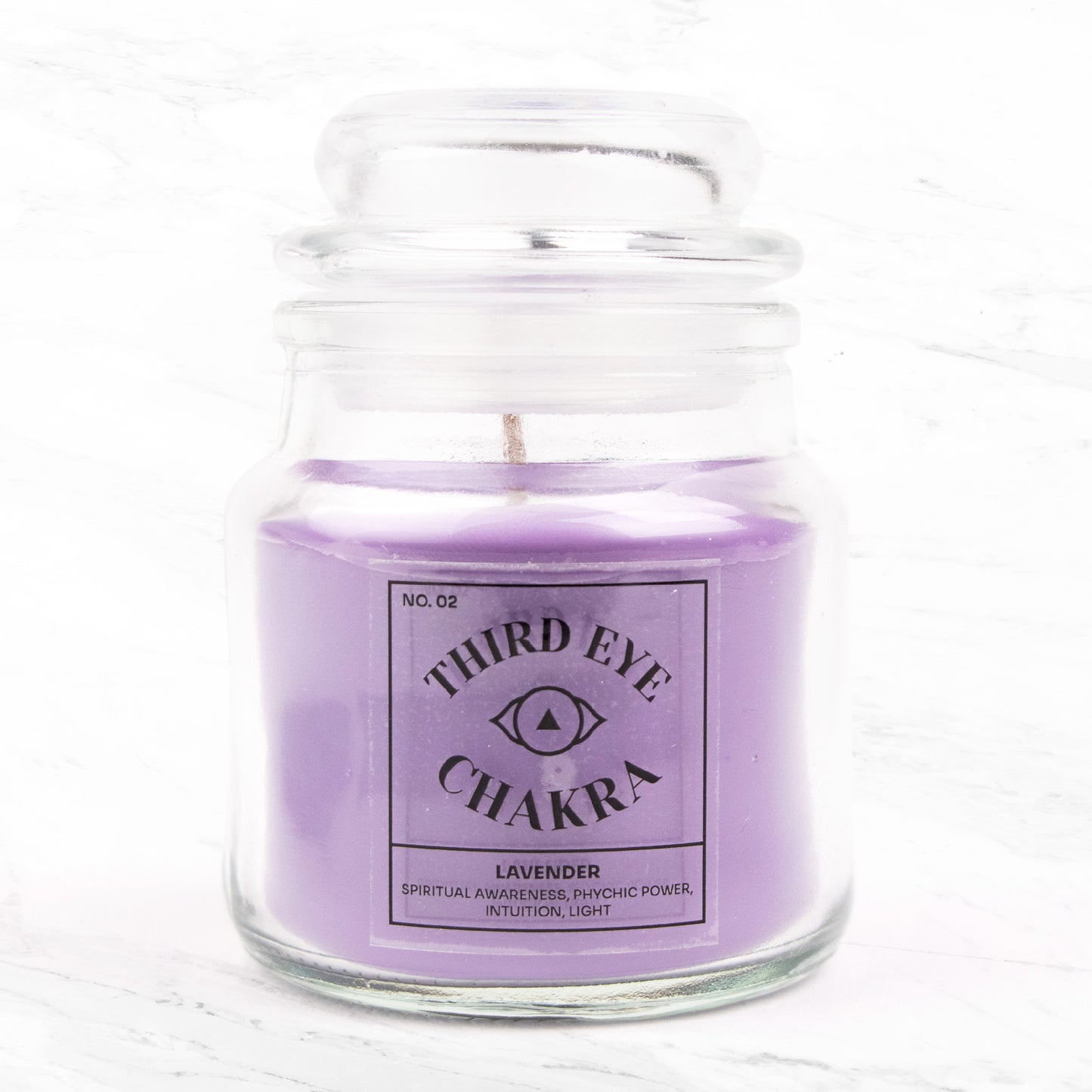 THIRD EYE CHAKRA SCENTED CANDLE LAVENDER