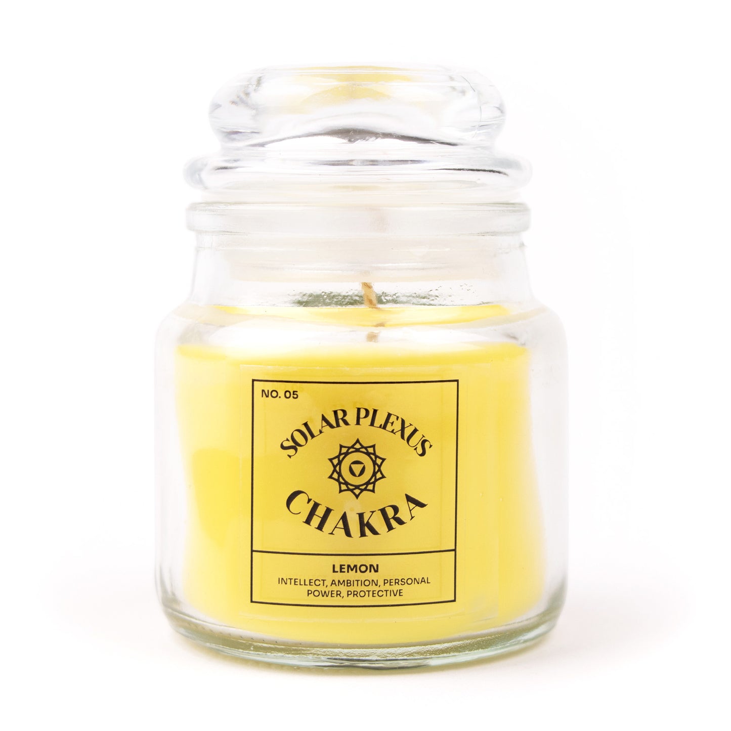 SOLAR PLEXUS CHAKRA SCENTED CANDLE LEMON