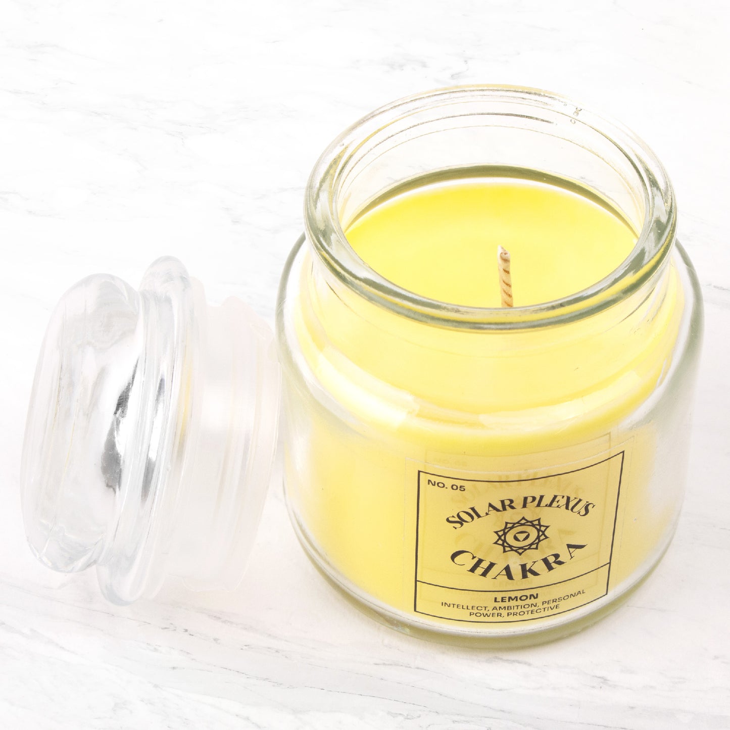 SOLAR PLEXUS CHAKRA SCENTED CANDLE LEMON