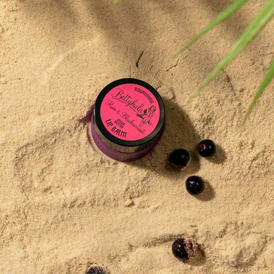 Rum & Blackcurrant Nourishing Lip Balm | 15g Glass Jar