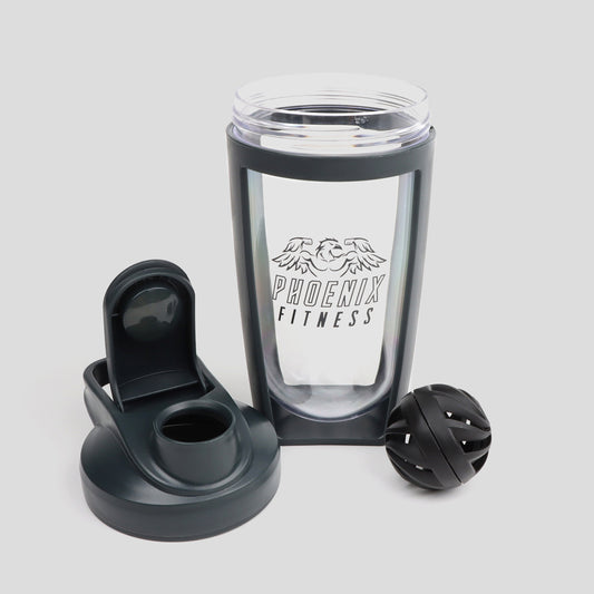 Protein Shaker Bottle Slate