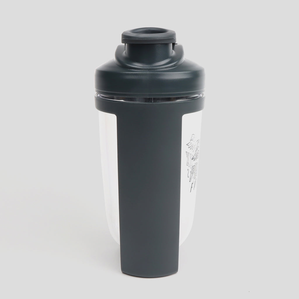 PROTEIN SHAKER BOTTLE 600ML SLATE