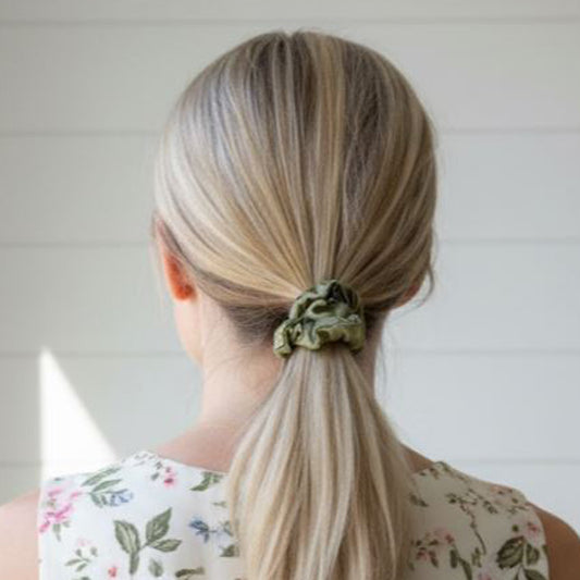 Mybolife Slim 100% Mulberry Silk Scrunchies