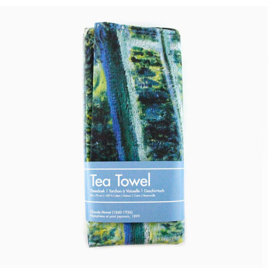 Monet Japanese Bridge Tea Towel