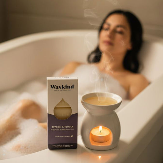 Natural Plant Based Eco Wax Melts | Myrrh & Tonka