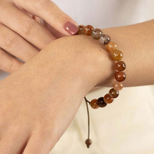 Spiritual Chakra Adjustable Beaded Bracelet | Transform