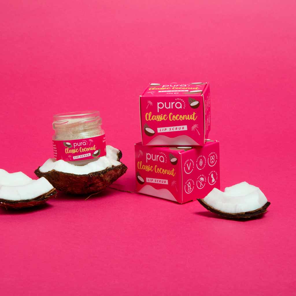 Pura Cosmetics Lip Scrub | Coconut