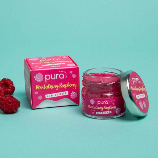 Pura Cosmetics Lip Scrub | Revitalising Raspberry