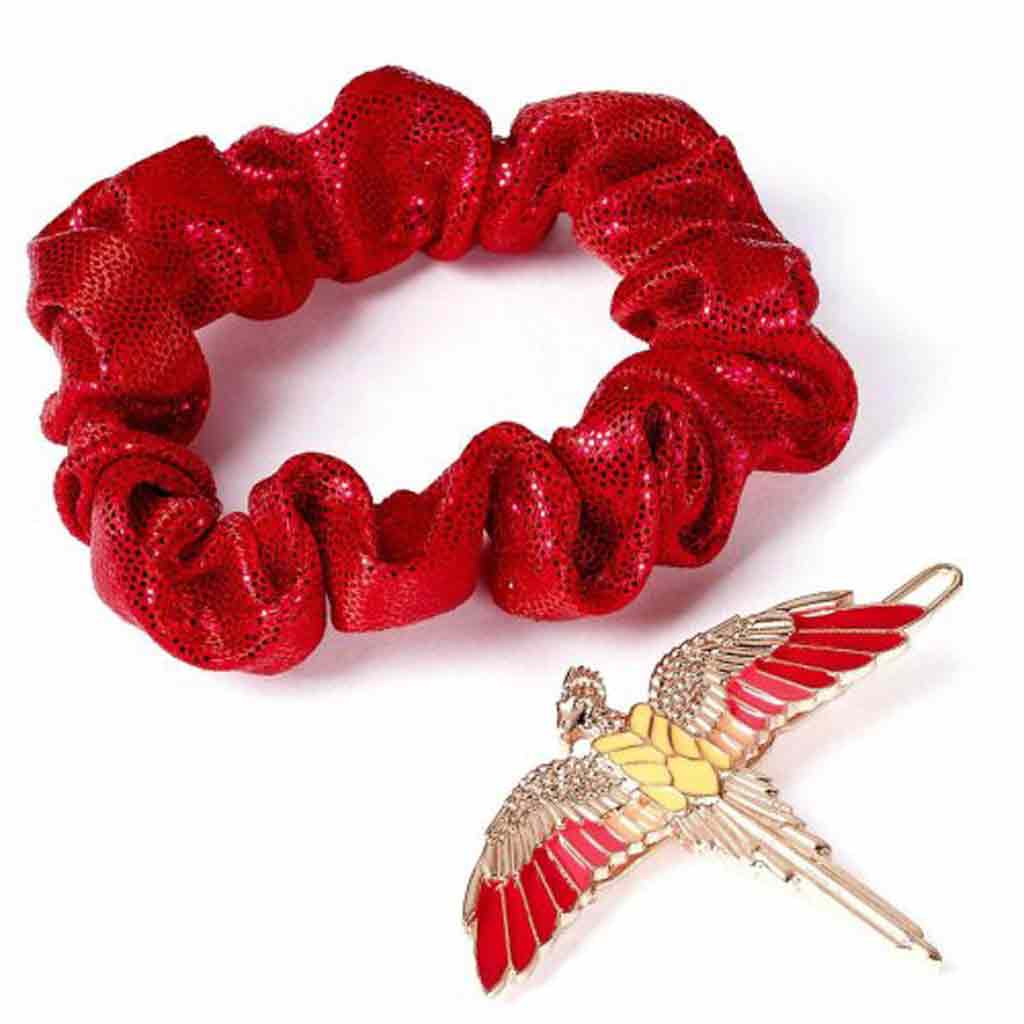 HARRY POTTER HAIR ACCESSORY SET FAWKES