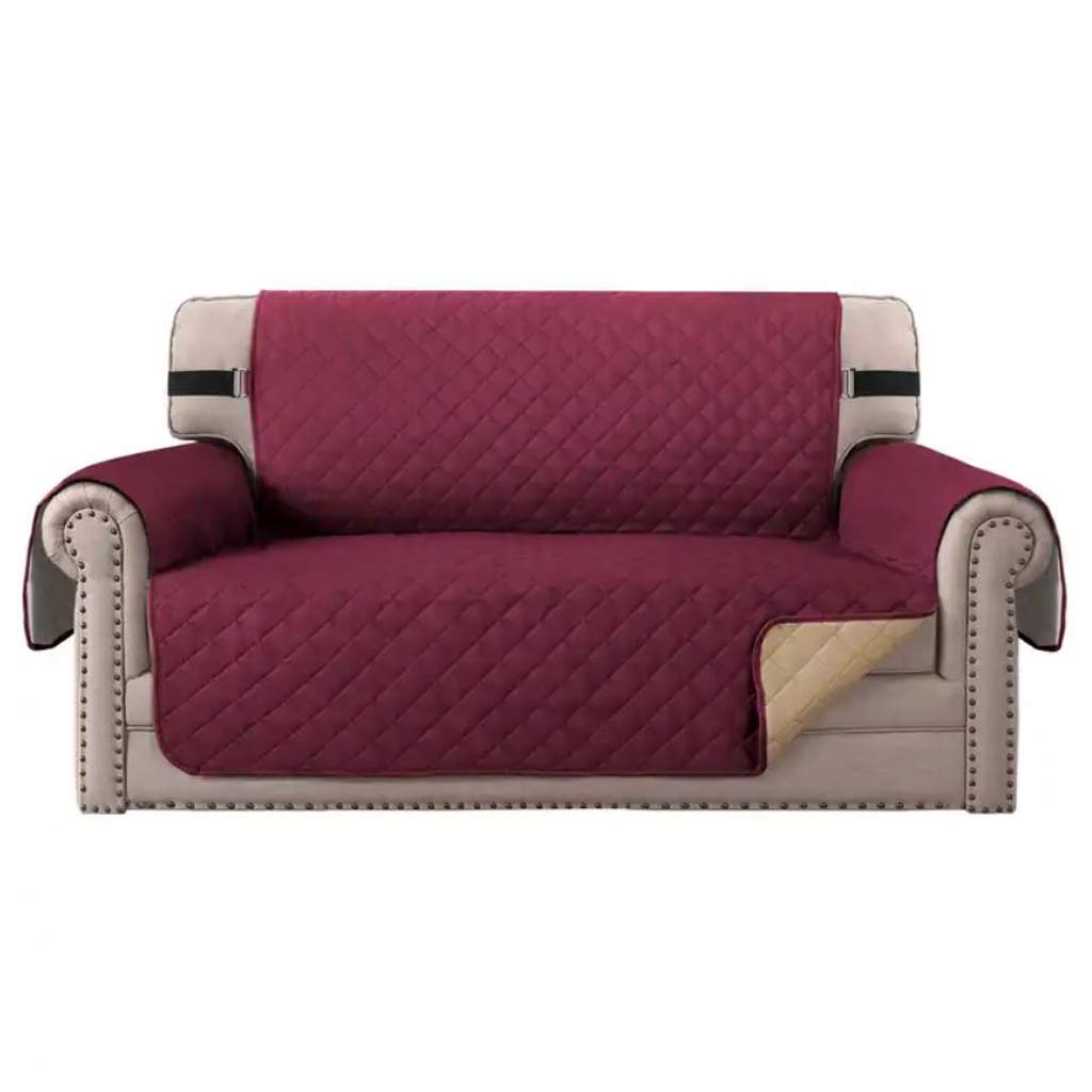 QUILTED SOFA COVER PROTECTION FROM PET HAIR 2 3 OR 4 SEATER