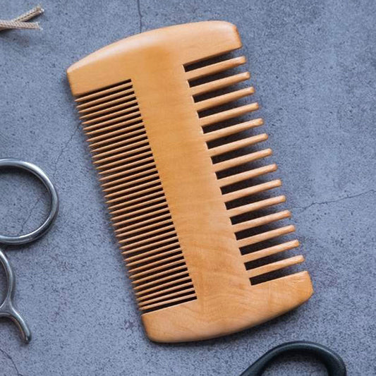 ORGANIC WOOD BEARD GROOMING COMB