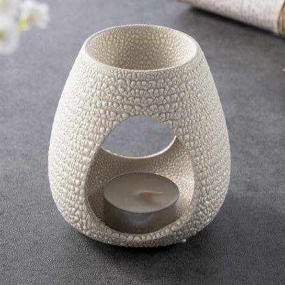 Beehive Ceramic Essential Oil & Wax Burner Gift | Cream