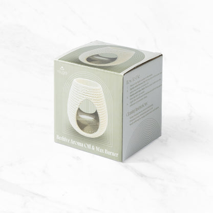 Beehive Ceramic Essential Oil & Wax Burner Gift | Cream