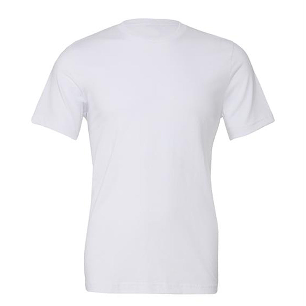 Crew neck t-shirt in colour white