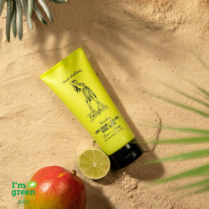 BODY SCRUB 200ML TUBE LIME + MANGO