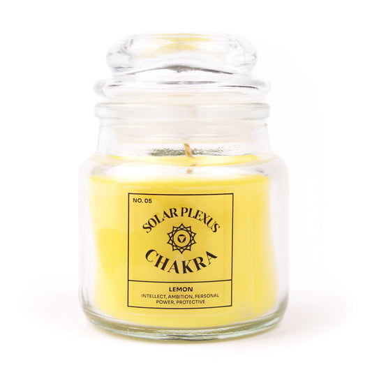 CHAKRA CANDLE SOLAR PLEXUS LEMON