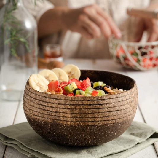 COCONUT BOWL NATURAL + SPOON