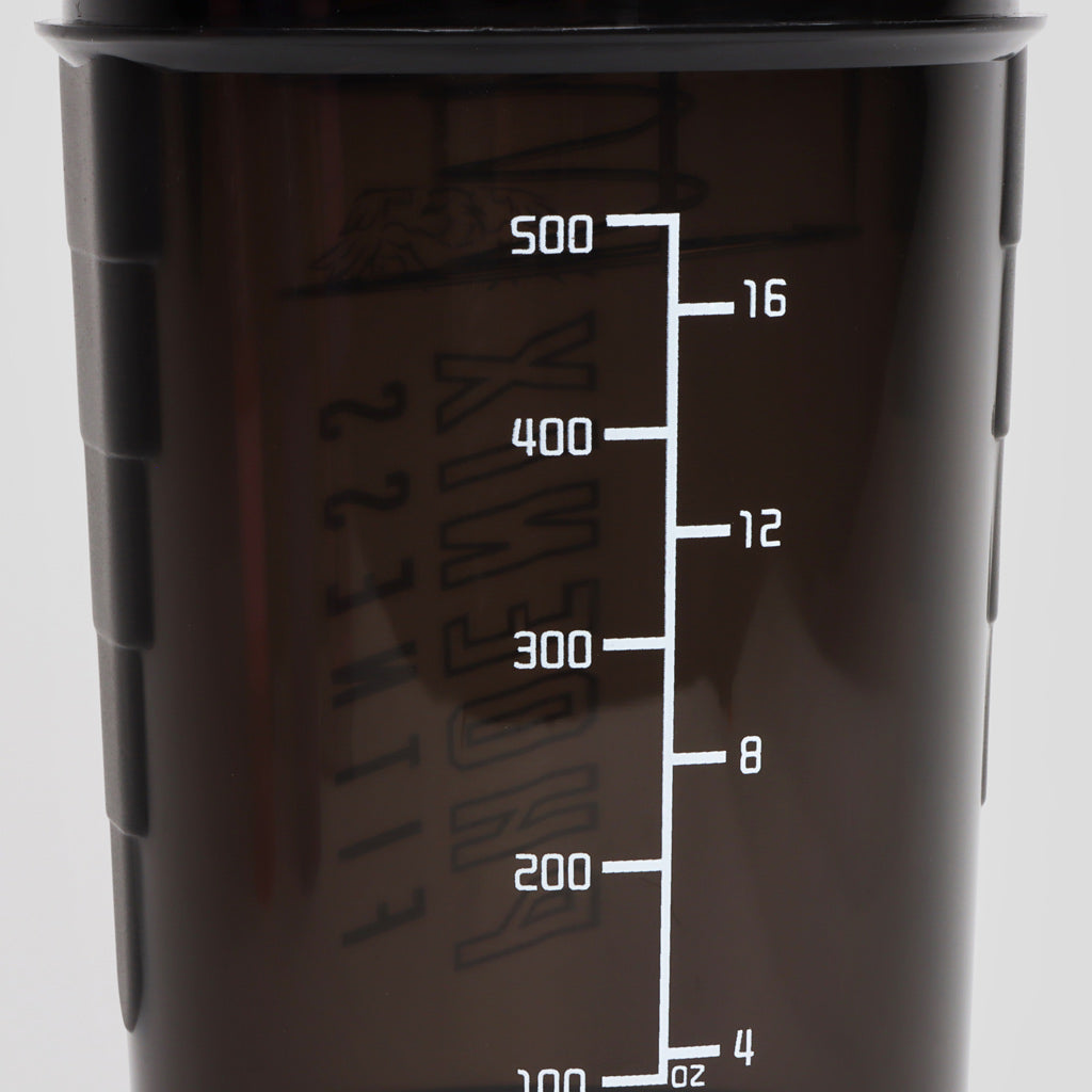 COMPARTMENT PROTEIN BOTTLE 500ML SLATE