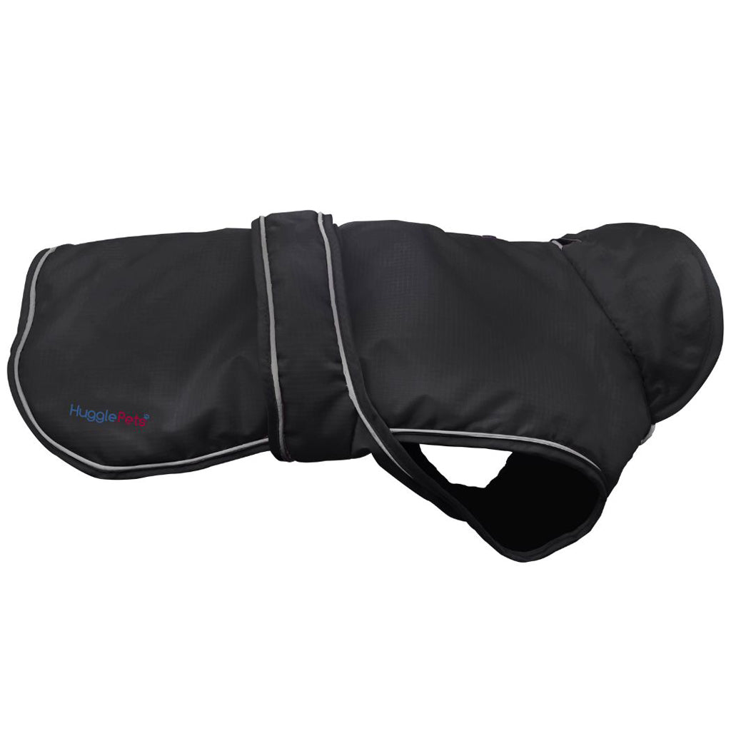 DOG COAT ARCTIC ARMOUR - 3 SIZES - BLACK