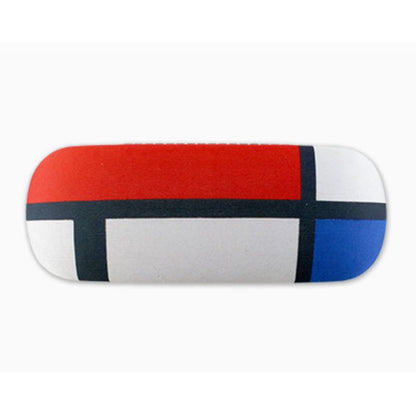 Mondrian Abstract Hard Glasses Case
