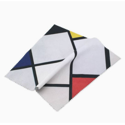 Mondrian Abstract Art Lens Cloth