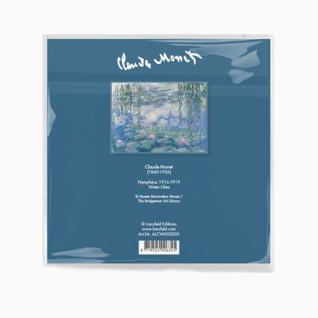Monet Water Lilies Art Lens Cloth