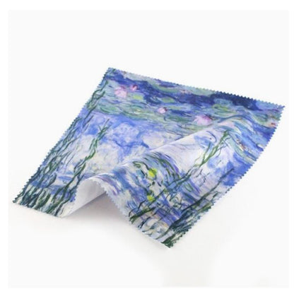 Monet Water Lilies Art Lens Cloth