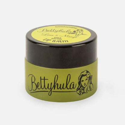 Bettyhula Vegan Shea Butter Lip Balm Lime and Mango Tin.