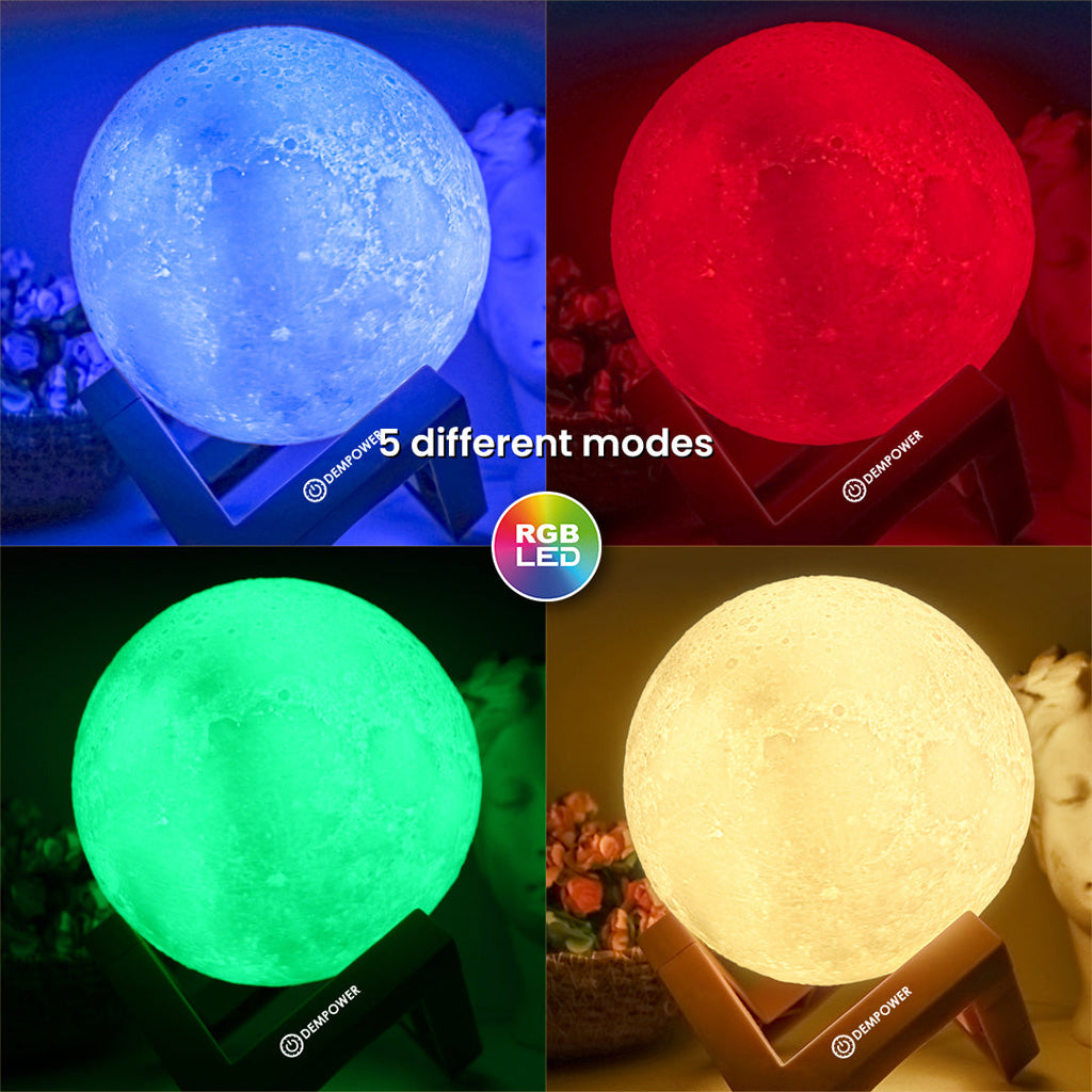 MOON LAMP NIGHT LIGHT 3D