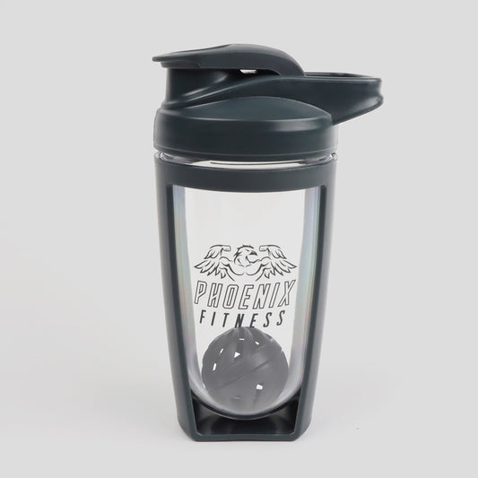 PROTEIN SHAKER BOTTLE 600ML SLATE