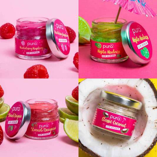 Pura Cosmetics Lip Scrub | Available In 4 Flavours