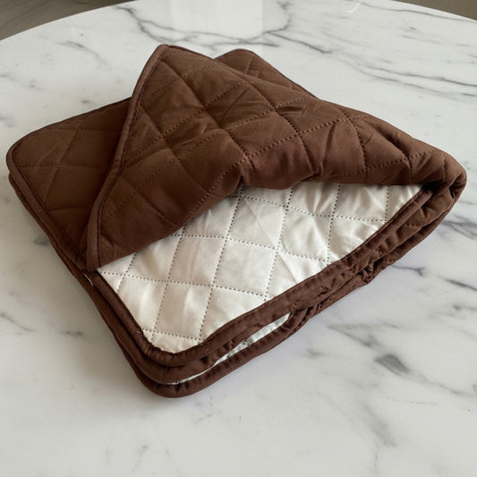 Recliner Chair Cover Quilted Water-Resistant | Brown