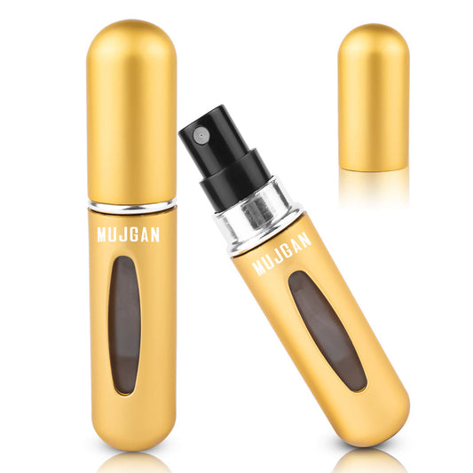 MINI PORTABLE REFILLABLE PERFUME BOTTLE GOLD