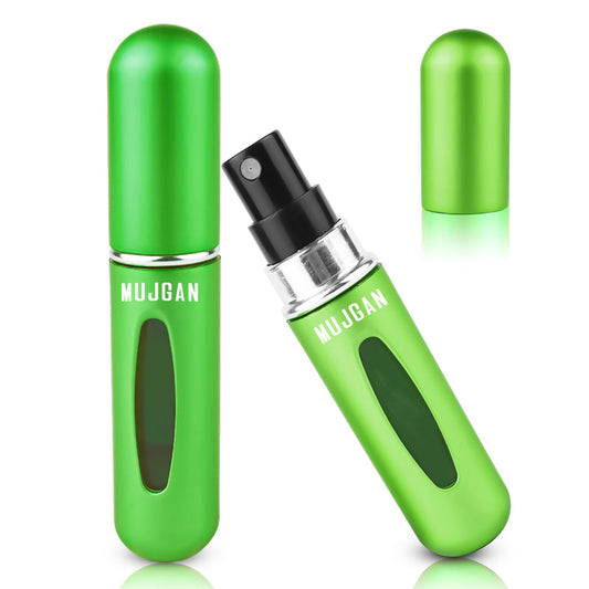 MINI PORTABLE REFILLABLE PERFUME BOTTLE GREEN