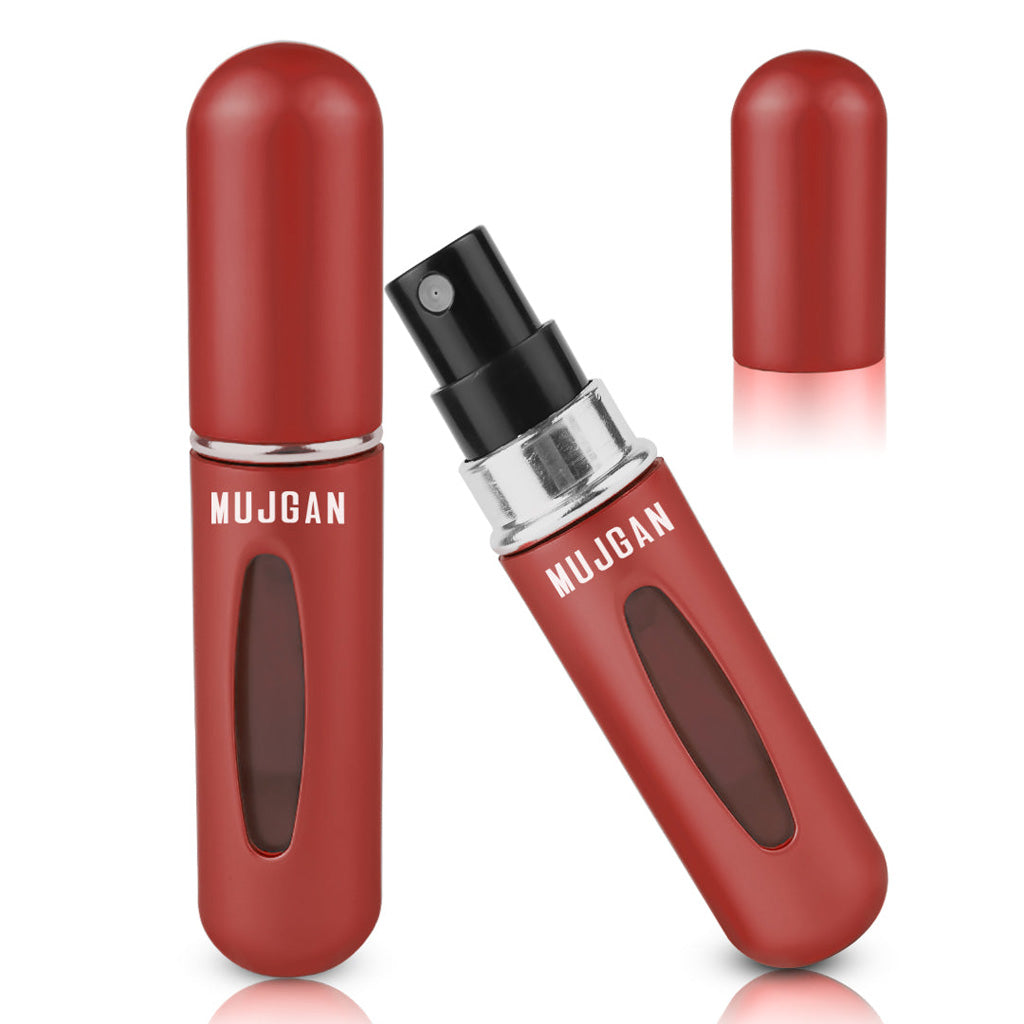 MINI PORTABLE REFILLABLE PERFUME BOTTLE RED