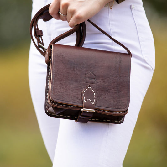 MOROCCAN LEATHER EMBOSSED BAG