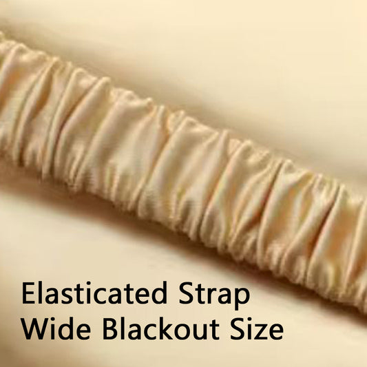 Soft Satin Wide Sleep Mask | Matching Pouch