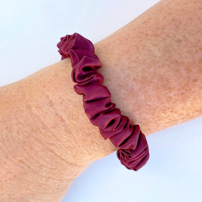 Mybolife Mulberry Silk Slim Scrunchies