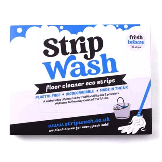 StripWash Floor Cleaner Eco Strips 24 Pack | Fresh Breeze