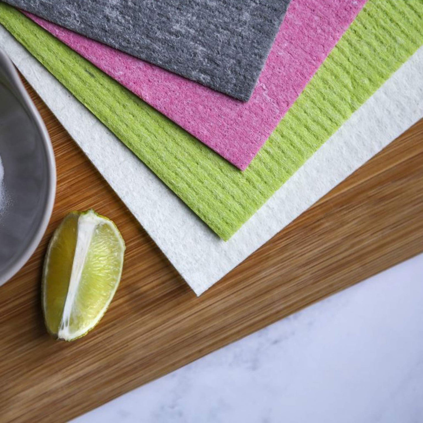 Plastic Free Organic Swedish Dishcloths Gift Set | Set of 4