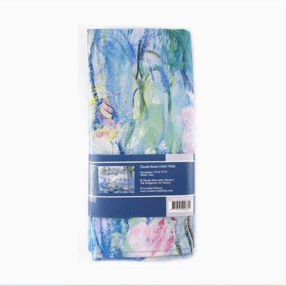 Museum Quality Cotton Tea Towel | Monet Water Lilies