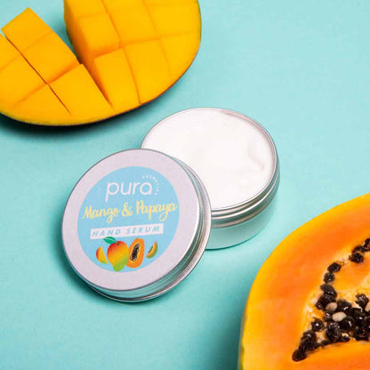 HAND SERUM 50ML TIN MANGO + PAPAYA